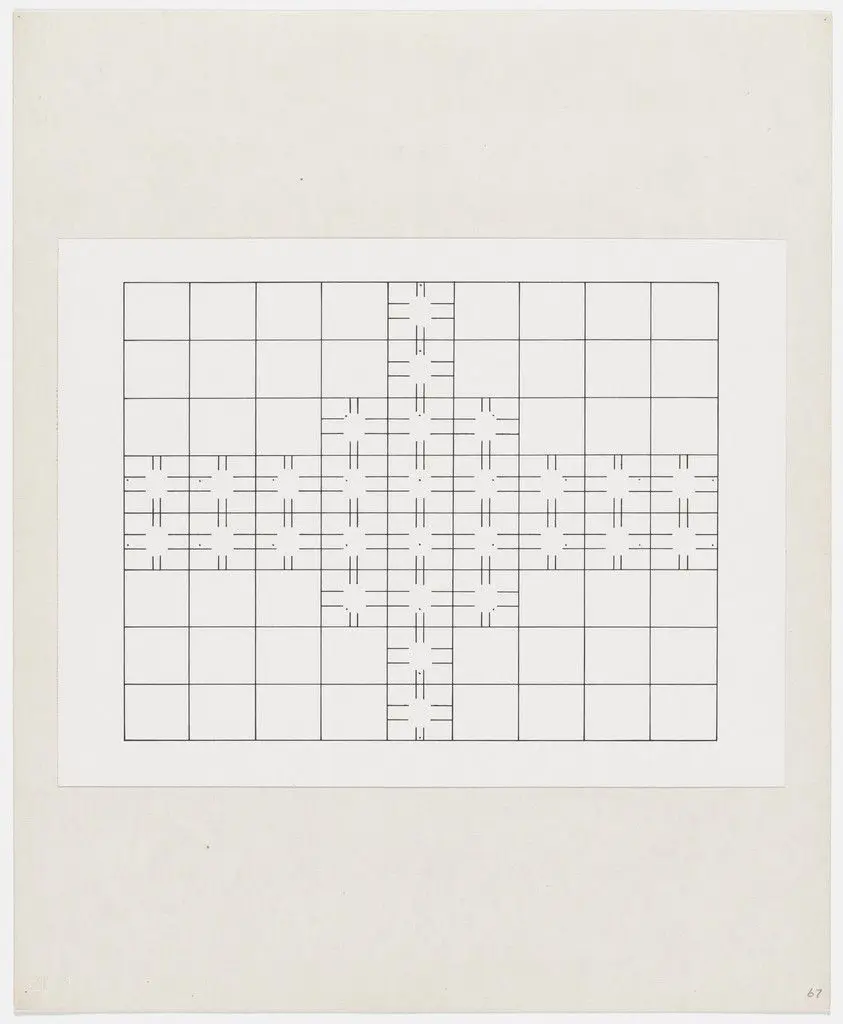 Autodisporsi from Insicuro Noncurante by Alighiero Boetti