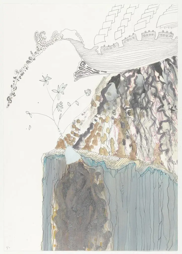 Cabaret Crusades, Drawing 66 by Wael Shawky