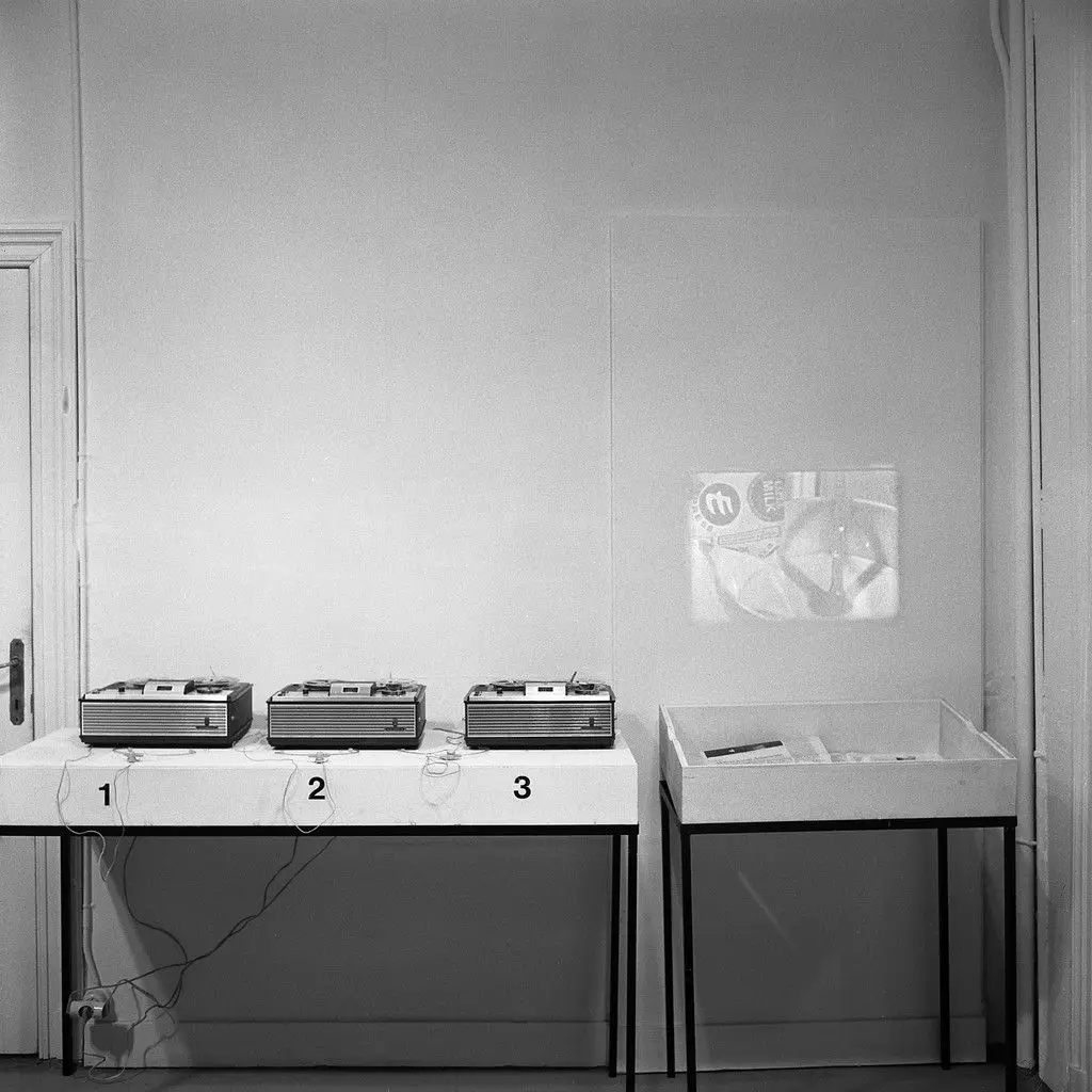 Analysis of the Elements by which the Massive Consumption of Information Takes Place by David Lamelas