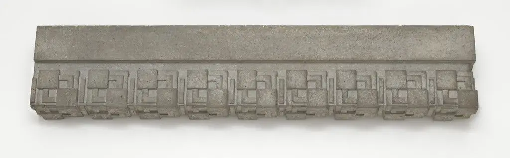 Dentil frieze from the Bogk House, Milwaukee, WI by Frank Lloyd Wright