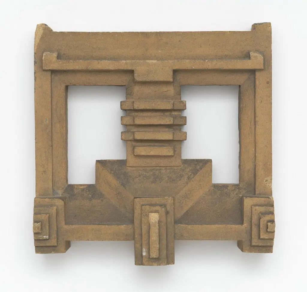 Architectural block from the Imperial Hotel, Tokyo by Frank Lloyd Wright