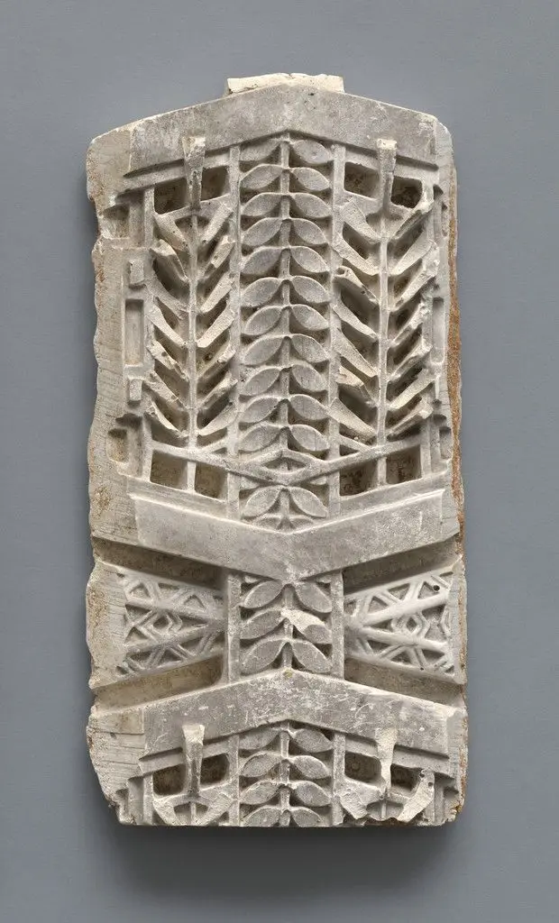 Cast of a frieze from the Susan Lawrence Dana House, Springfield, IL by Frank Lloyd Wright