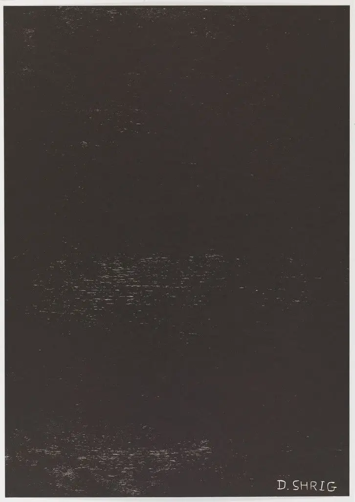 Untitled (Dshrig) from an untitled portfolio by David Shrigley
