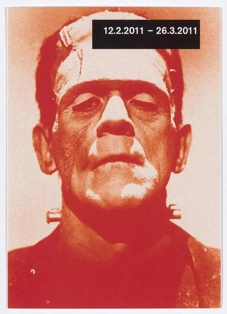 Announcement card for The Luxury of Dirt, Galerie Bob van Orsouw, Zurich, February 12–March 26, 2011 by Aleksandra Mir