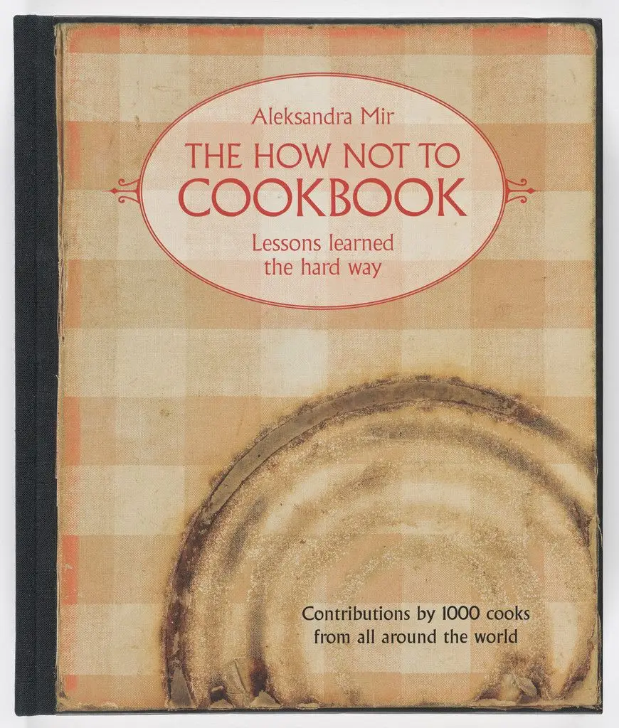 The How Not to Cookbook: Lesson Learned the Hard Way by Aleksandra Mir