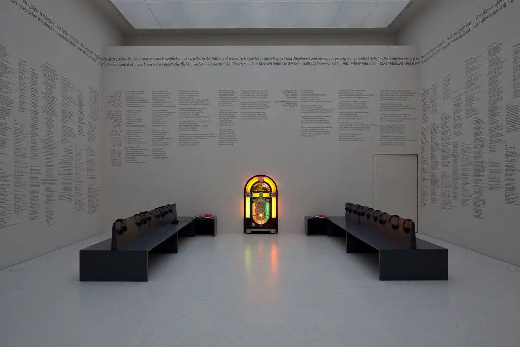 Die Gedanken Sind Frei (Thoughts Are Free) by Susan Hiller