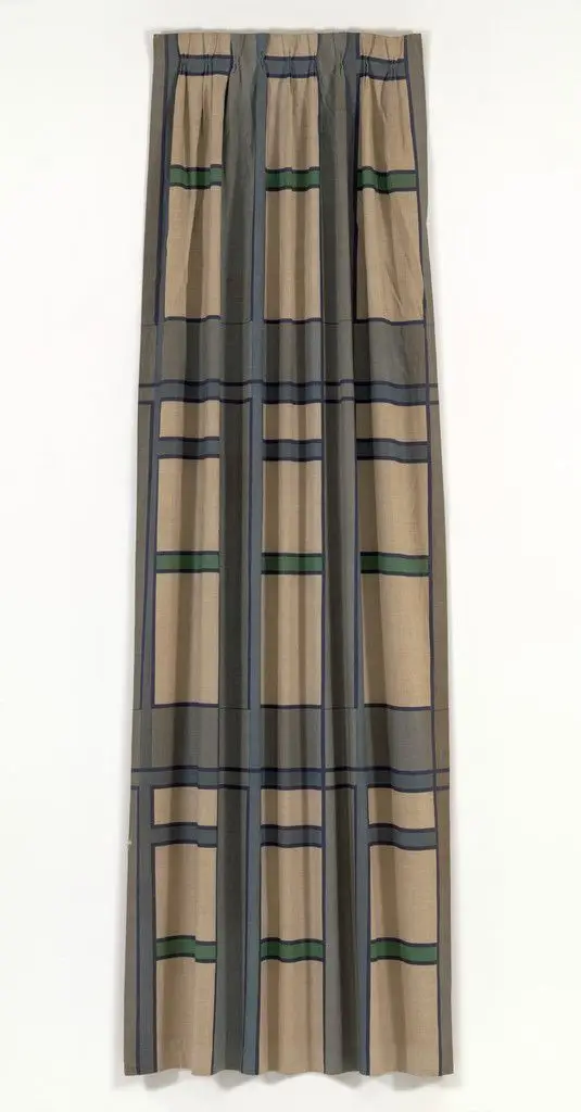 Taliesin textile (Design 103) by Frank Lloyd Wright