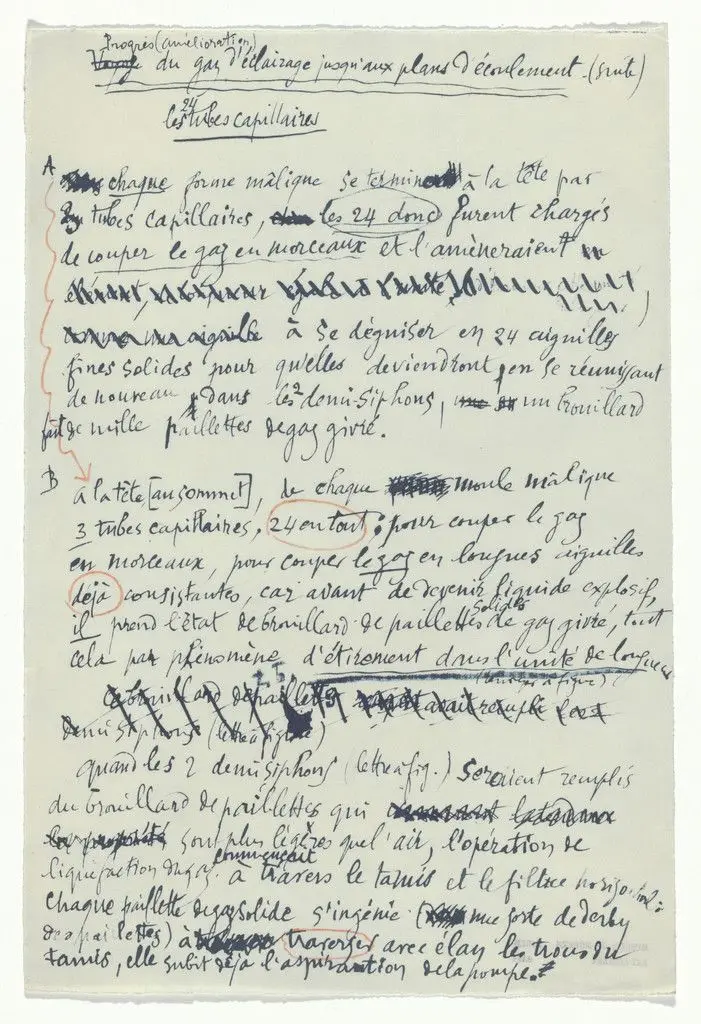Untitled from The Bride Stripped Bare by Her Bachelors, Even (The Green Box) (La mariée mise à nu par ses célibataires, même [Boîte verte]) by Marcel Duchamp