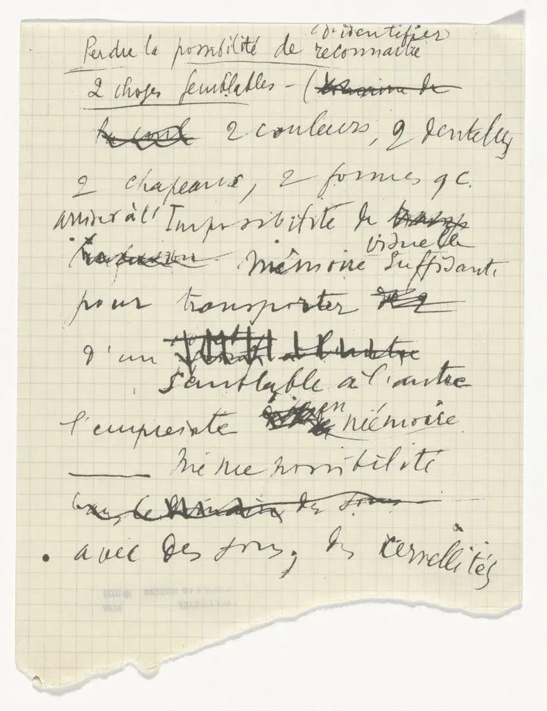 Untitled from The Bride Stripped Bare by Her Bachelors, Even (The Green Box) (La mariée mise à nu par ses célibataires, même [Boîte verte]) by Marcel Duchamp
