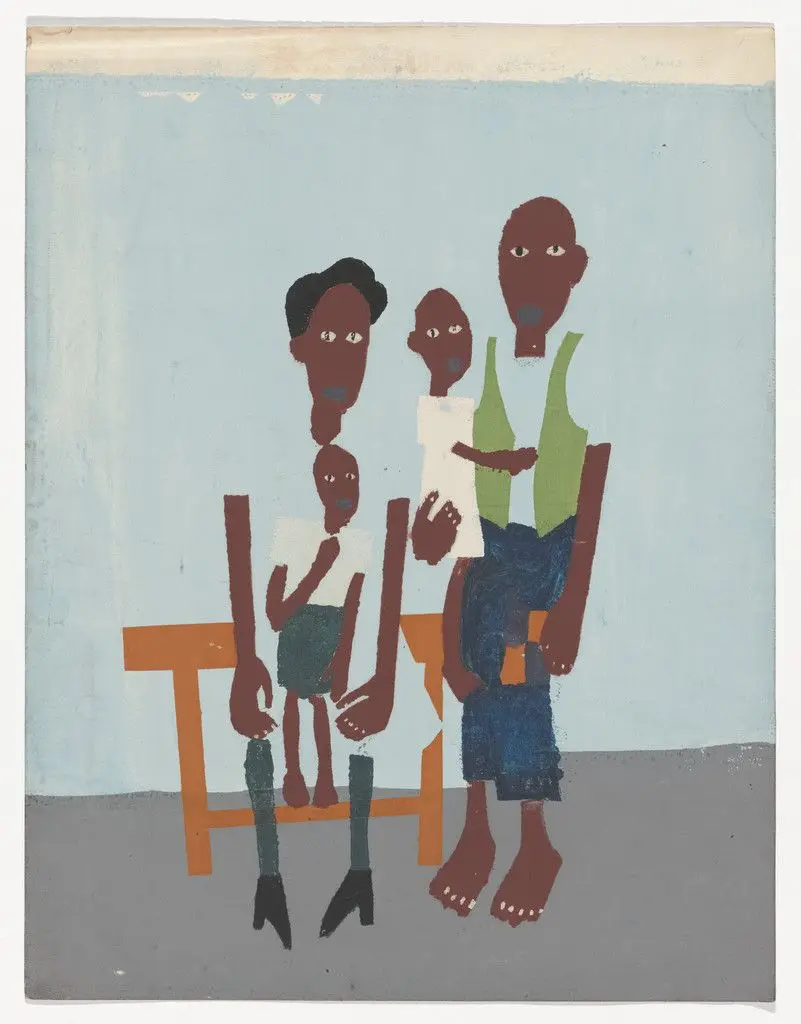 Proof for Folk Family by William H. Johnson