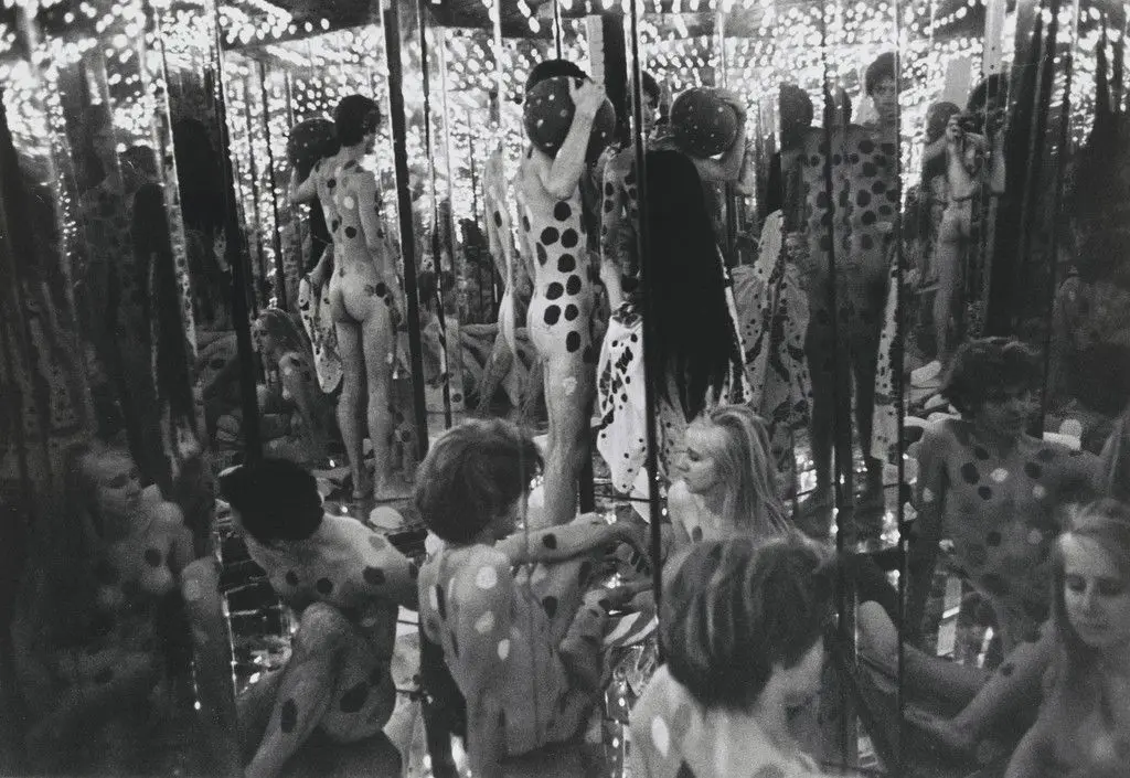 Mirror Performance, New York by Harry Shunk, János Kender, Yayoi Kusama