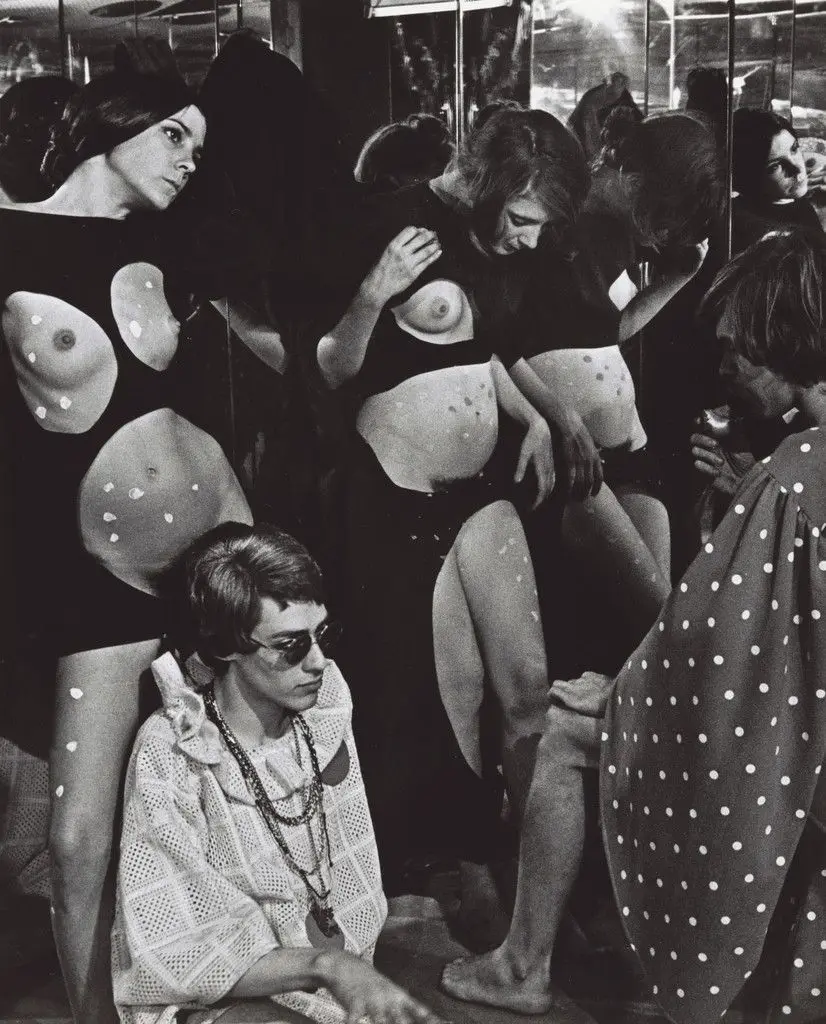 Mirror Performance, New York by Harry Shunk, János Kender, Yayoi Kusama