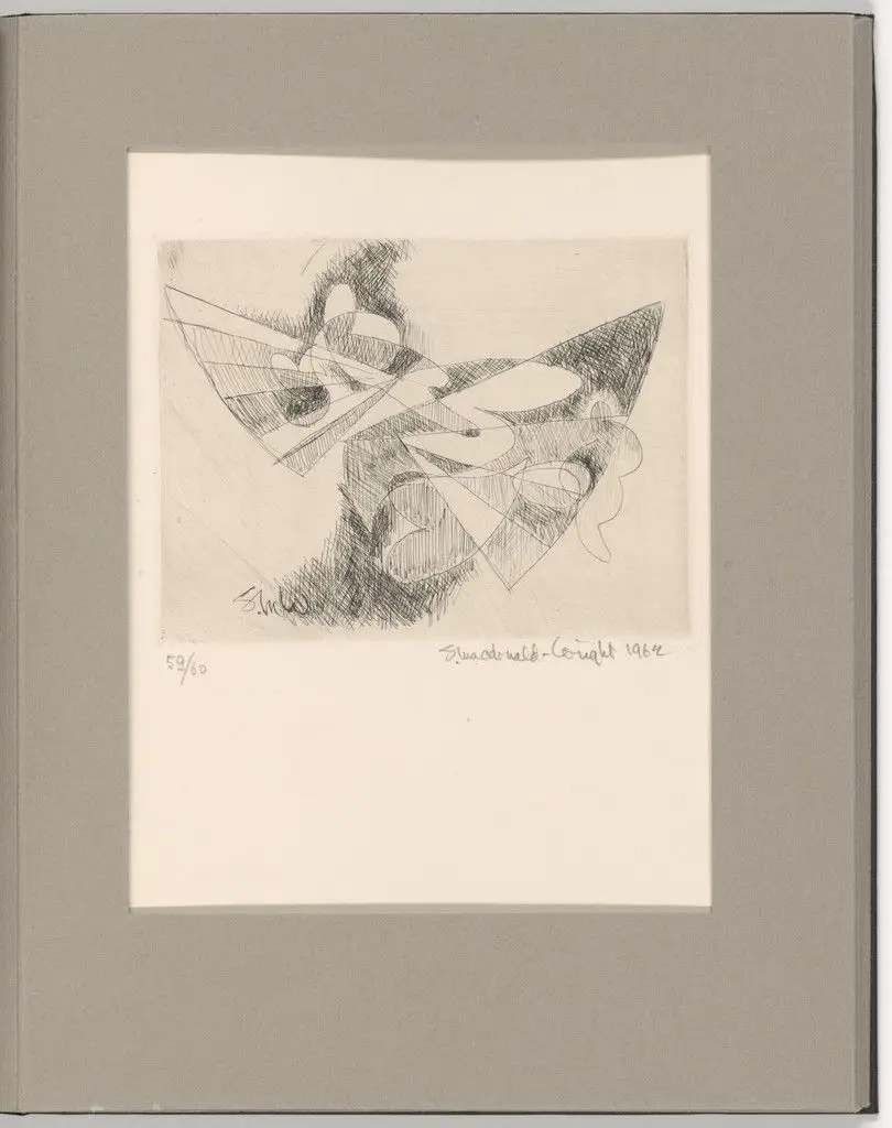 Plate 13 from Futurists, Abstractionists, Dadaists: the Forerunners of the Avant-Garde, vol. I by Stanton Macdonald-Wright