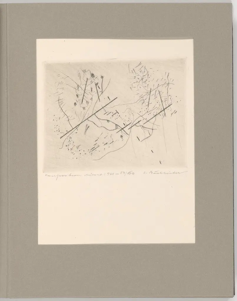 Plate 3 from Futurists, Abstractionists, Dadaists: the Forerunners of the Avant-Garde, vol. I by Carl Buchheister