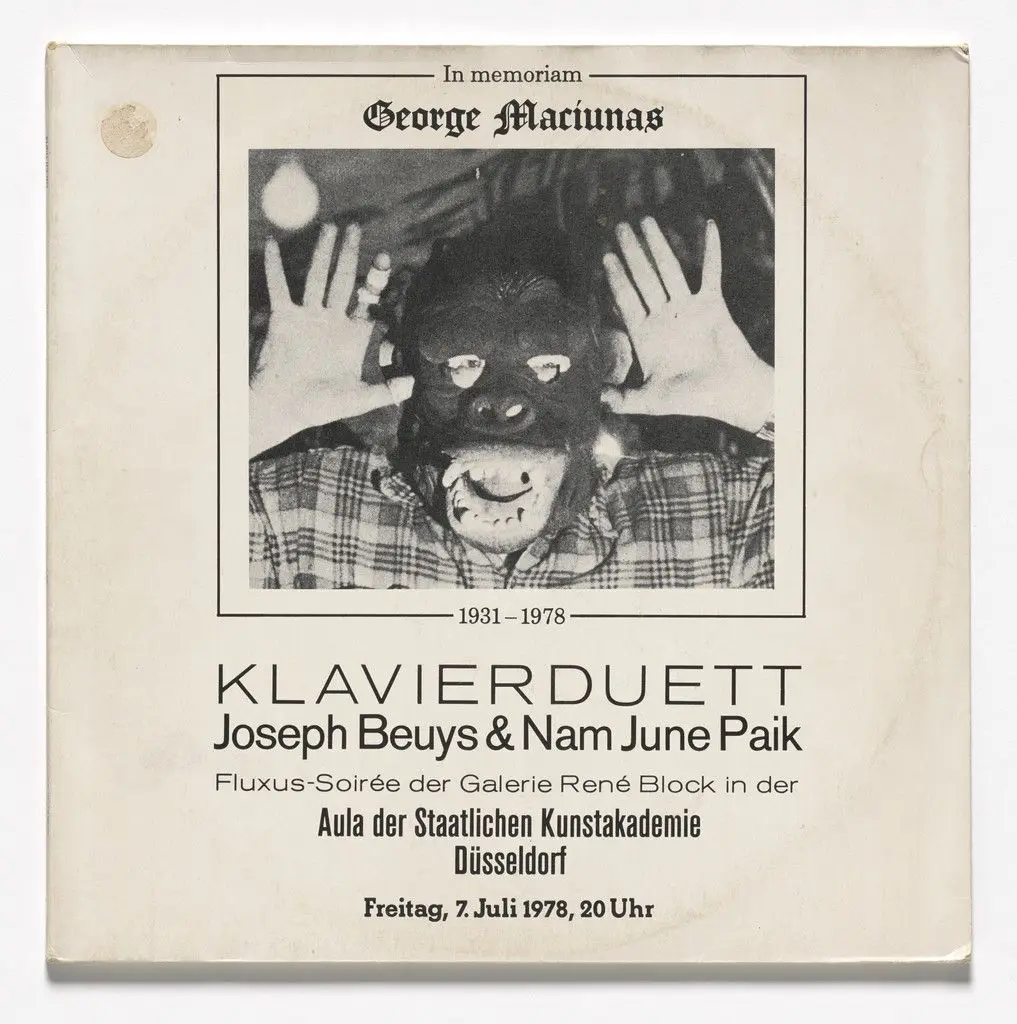 In Memoriam George Maciunas: Klavierduett by Joseph Beuys, Nam June Paik