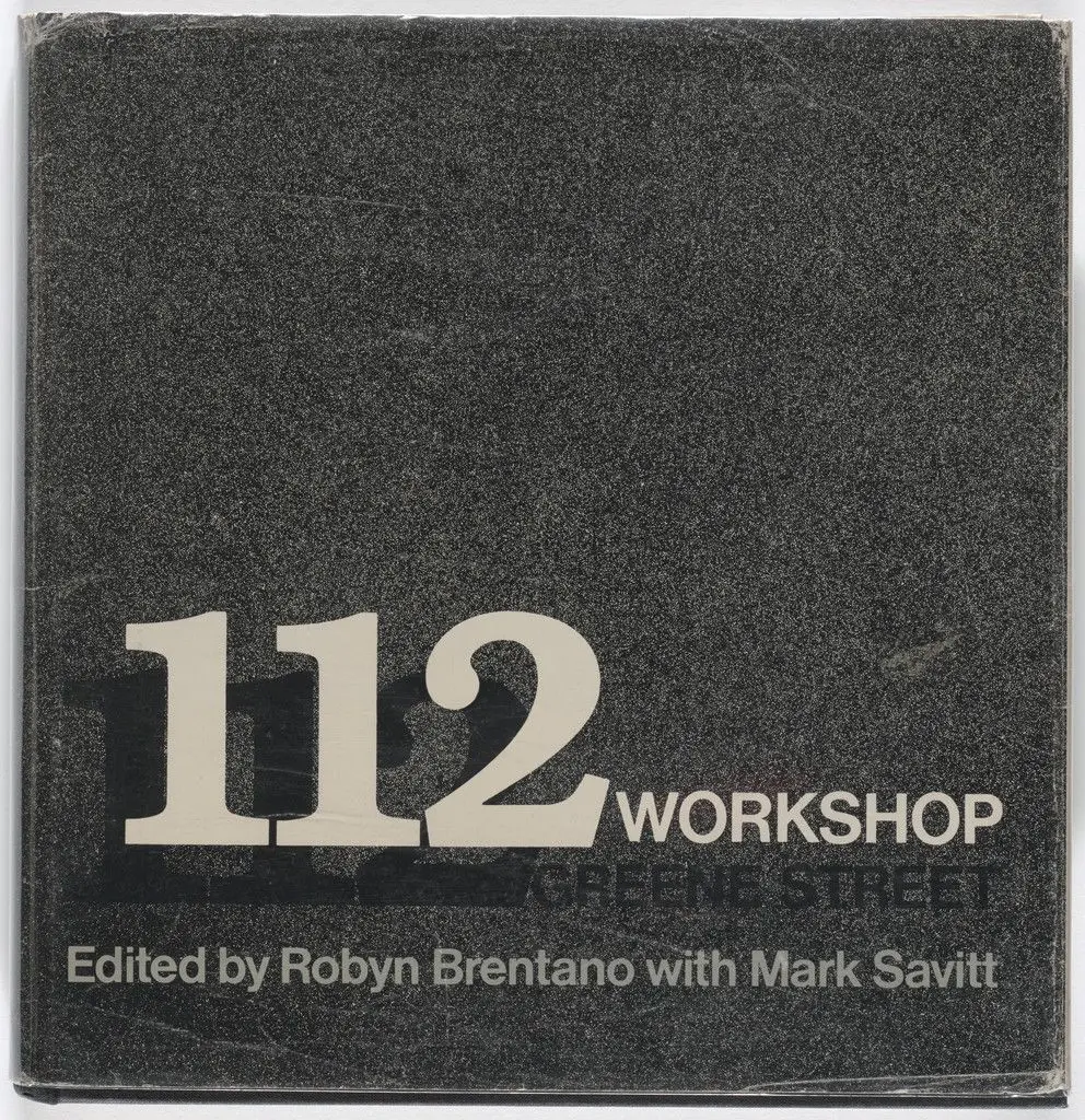 Map of time and / or sae of time, in 112 Workshop, 112 Greene Street: History, Artists & Artworks, edited by Robyn Brentano with Mark Savitt by Toshio Sasaki