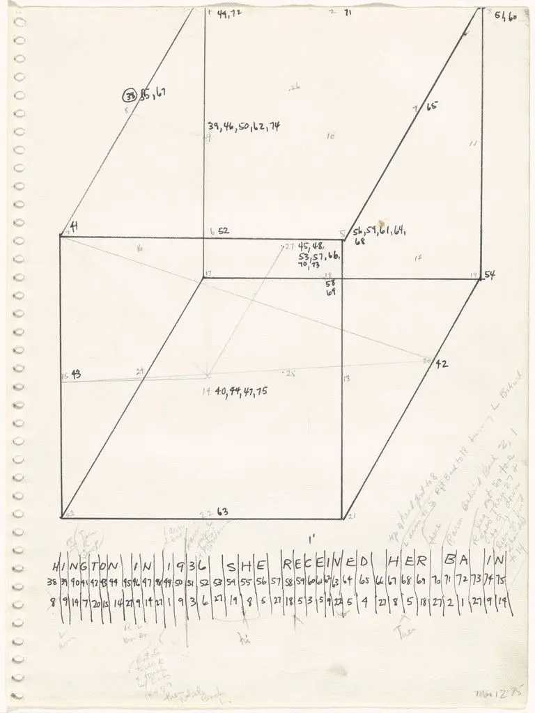 Untitled (Locus) by Trisha Brown