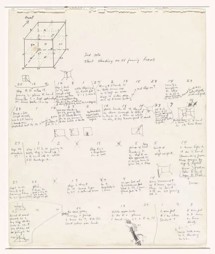 Untitled (Locus) by Trisha Brown