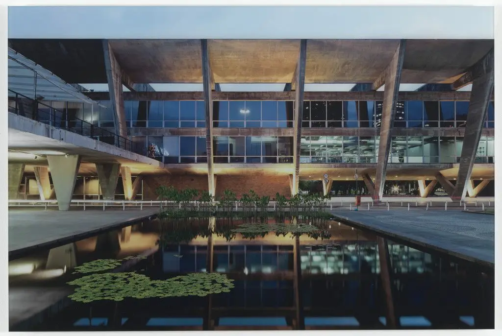Museu de Arte Moderna, Rio de Janeiro, Brazil by Leonardo Finotti, Affonso Eduardo Reidy, Roberto Burle Marx