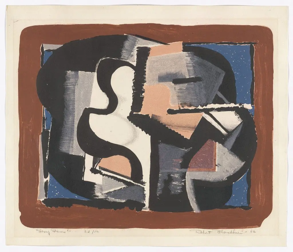 Heavy Forms by Robert Blackburn