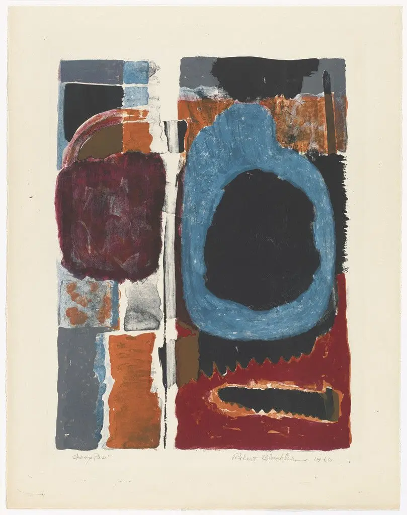 Faux Pas by Robert Blackburn