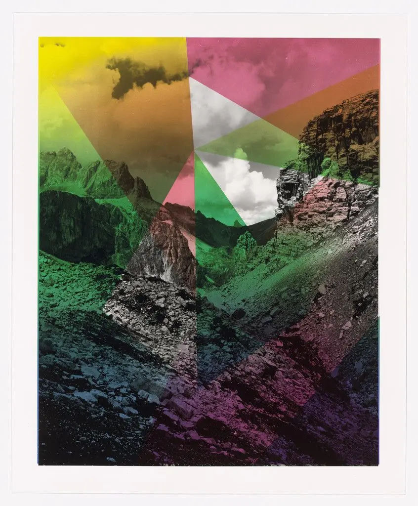 Composition with Mountain (for Parkett no. 94) by Shirana Shahbazi