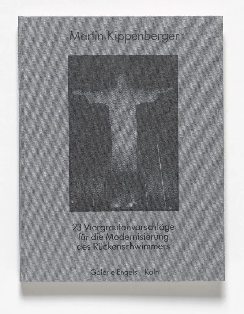 23 Viergrautonvorschläge für die Modernisierung des Rückenschwimmers, by Martin Kippenberger