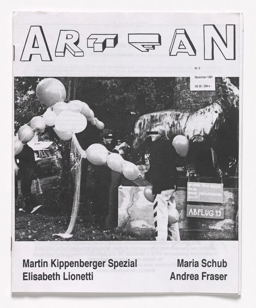 Artfan, no. 5. Martin Kippenberger Spezial., by Martin Kippenberger