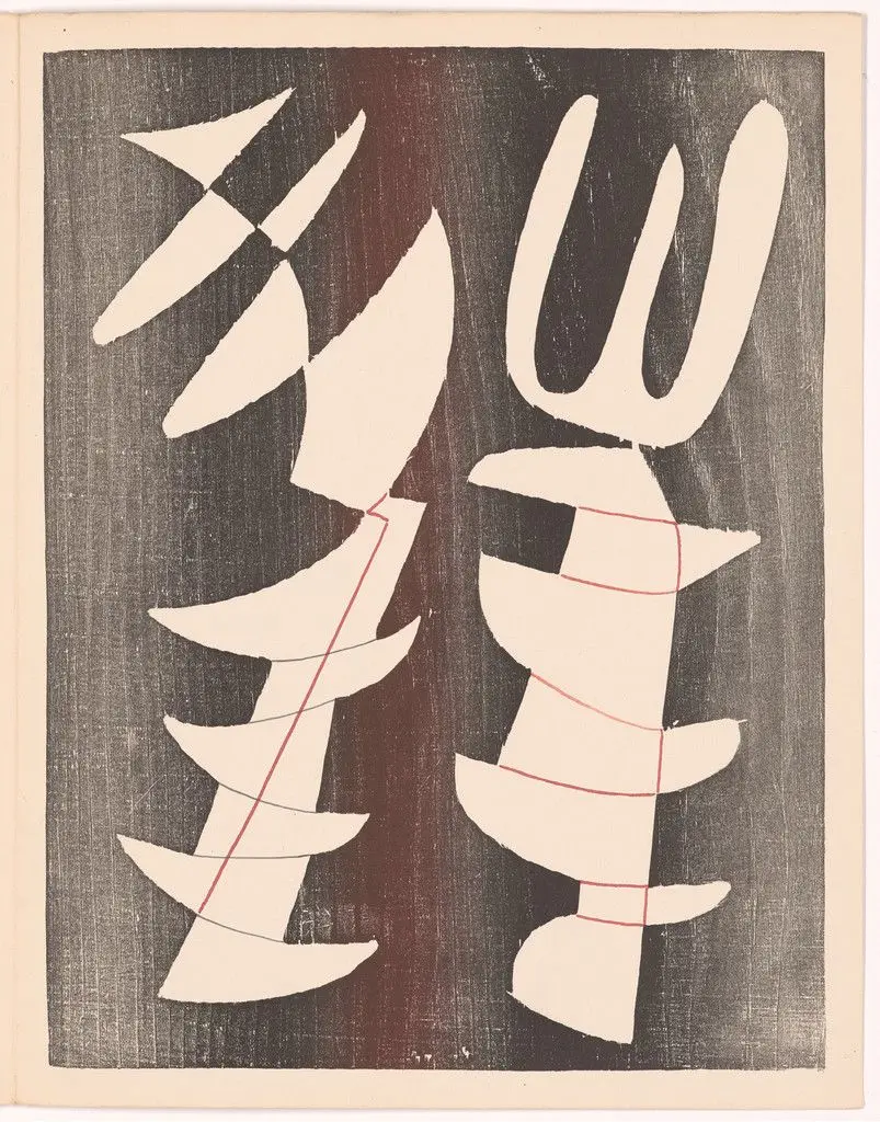 Plate (folio 18) from 10 Origin by Alberto Magnelli