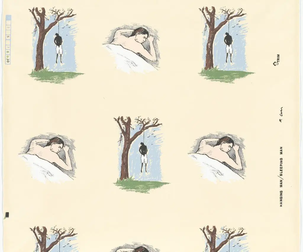 Hanging Man/Sleeping Man by Robert Gober