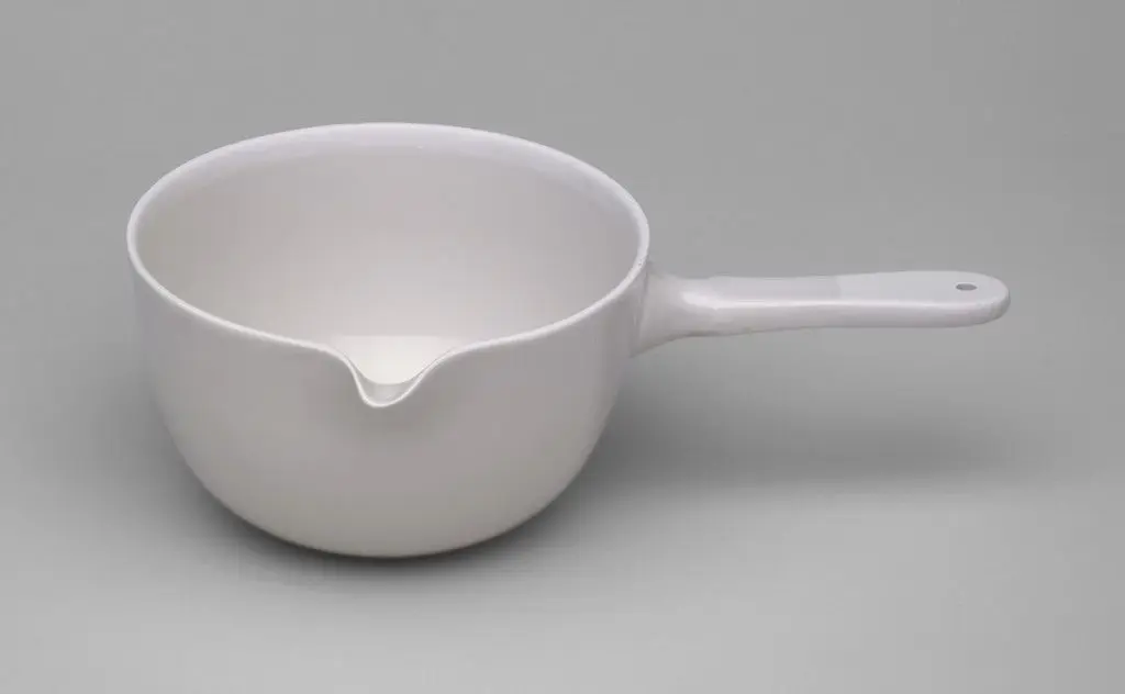 Casserole with Handle by Coors Porcelain Co., Golden, CO