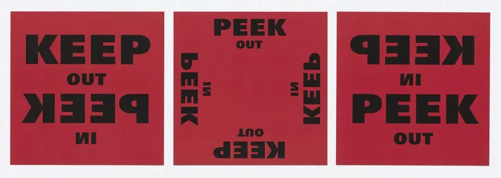 Walls from 25 Years of FUN by Kay Rosen