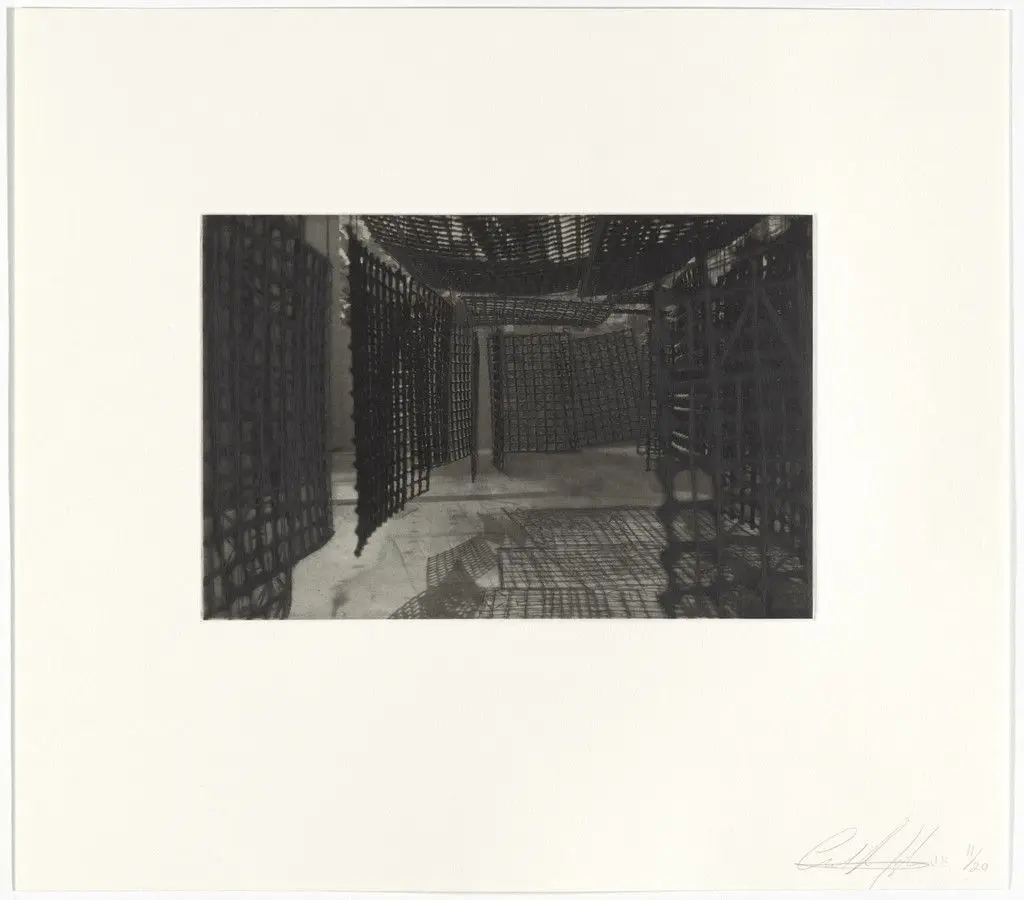 Untitled from Hanging Corridors by Cristina Iglesias