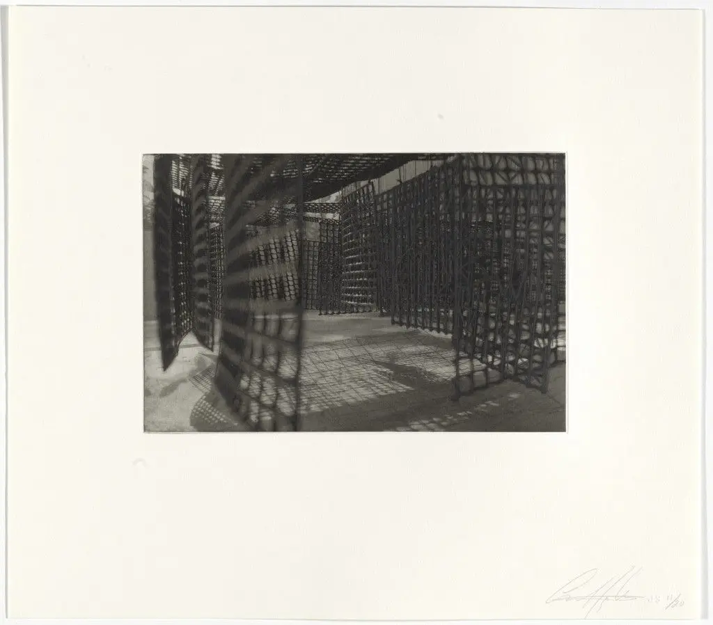 Untitled from Hanging Corridors by Cristina Iglesias