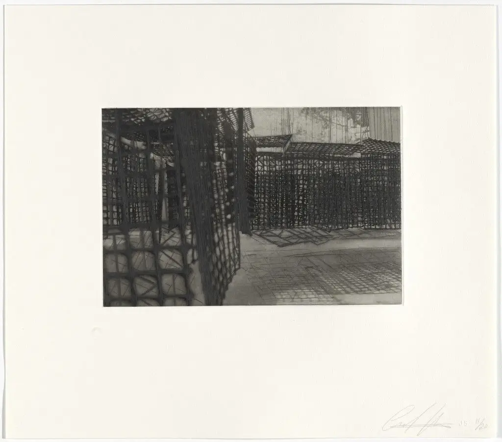 Untitled from Hanging Corridors by Cristina Iglesias