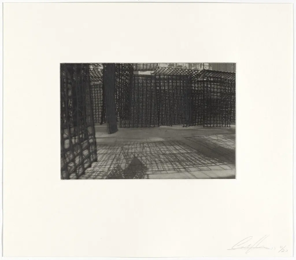 Untitled from Hanging Corridors by Cristina Iglesias