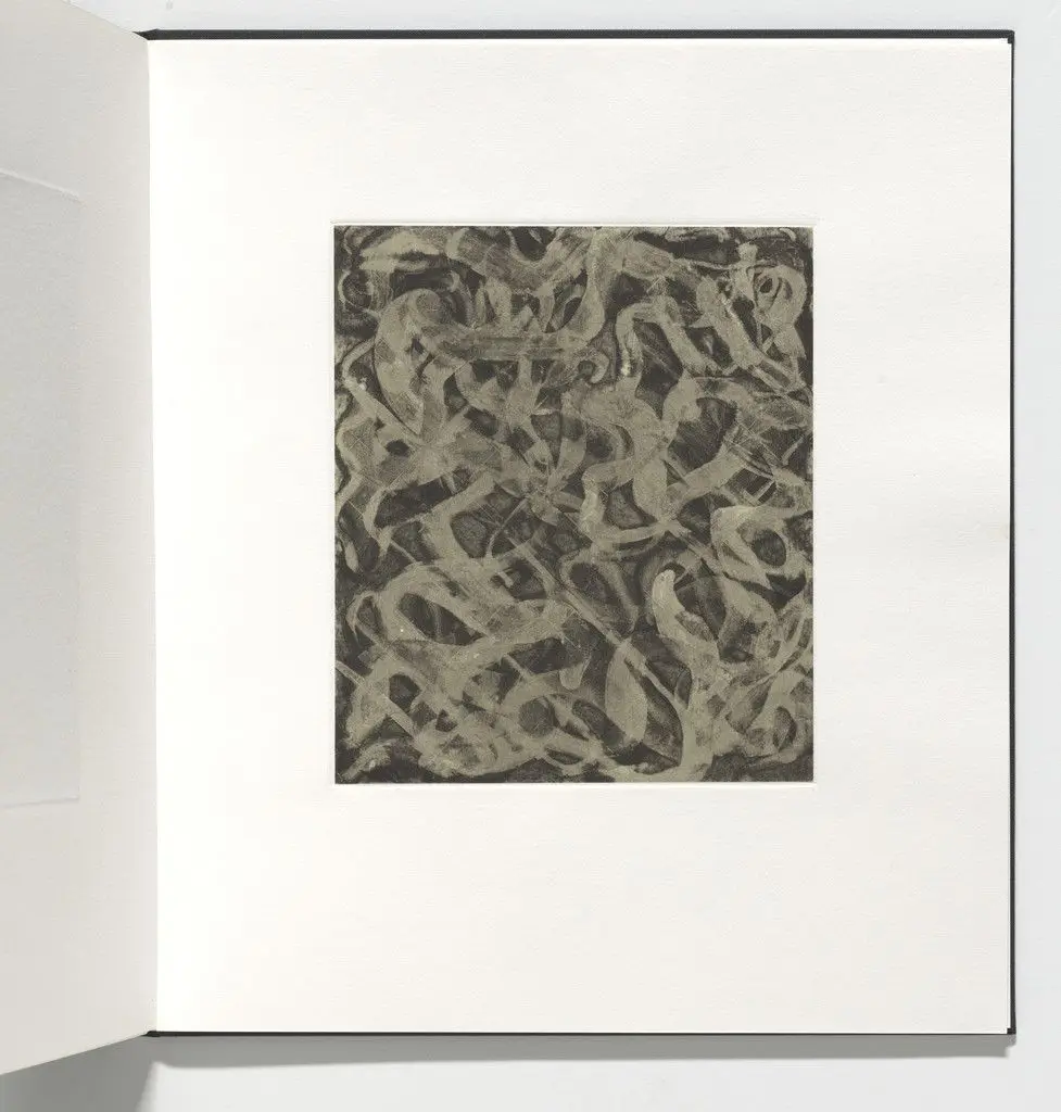 Untitled from Abstraktion and Apparition by Ed Moses