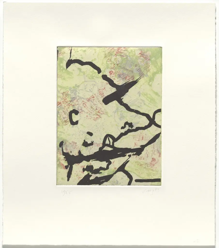 Untitled from Kracked by Ed Moses