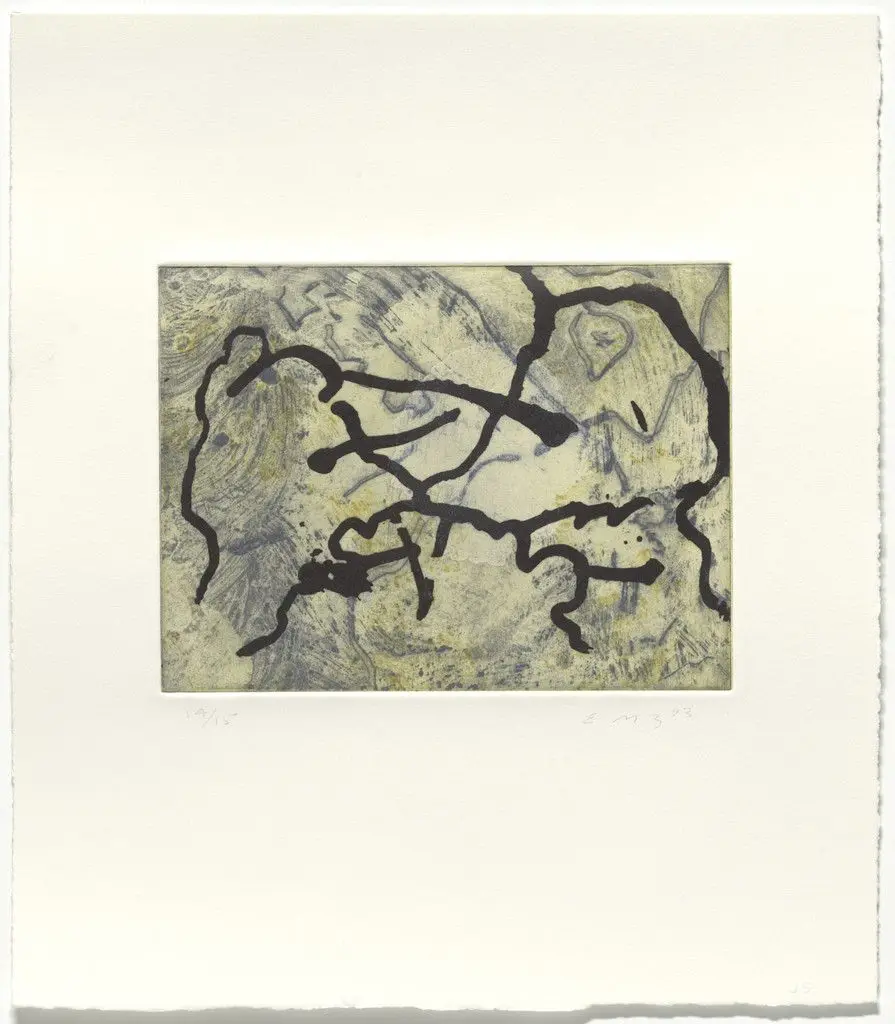 Untitled from Kracked by Ed Moses