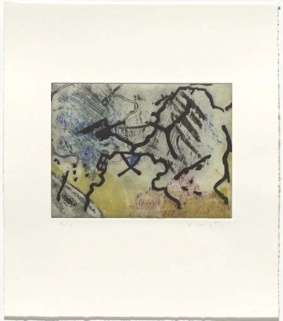 Untitled from Kracked by Ed Moses