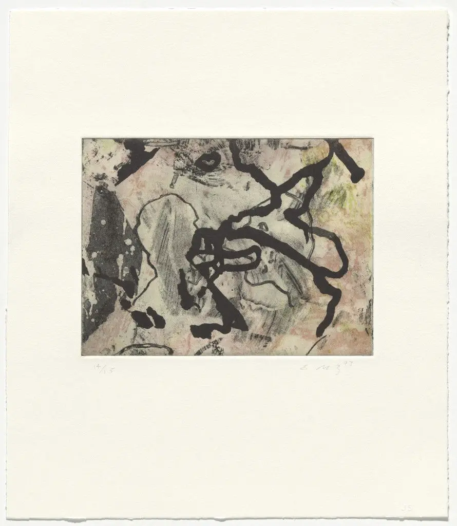 Untitled from Kracked by Ed Moses