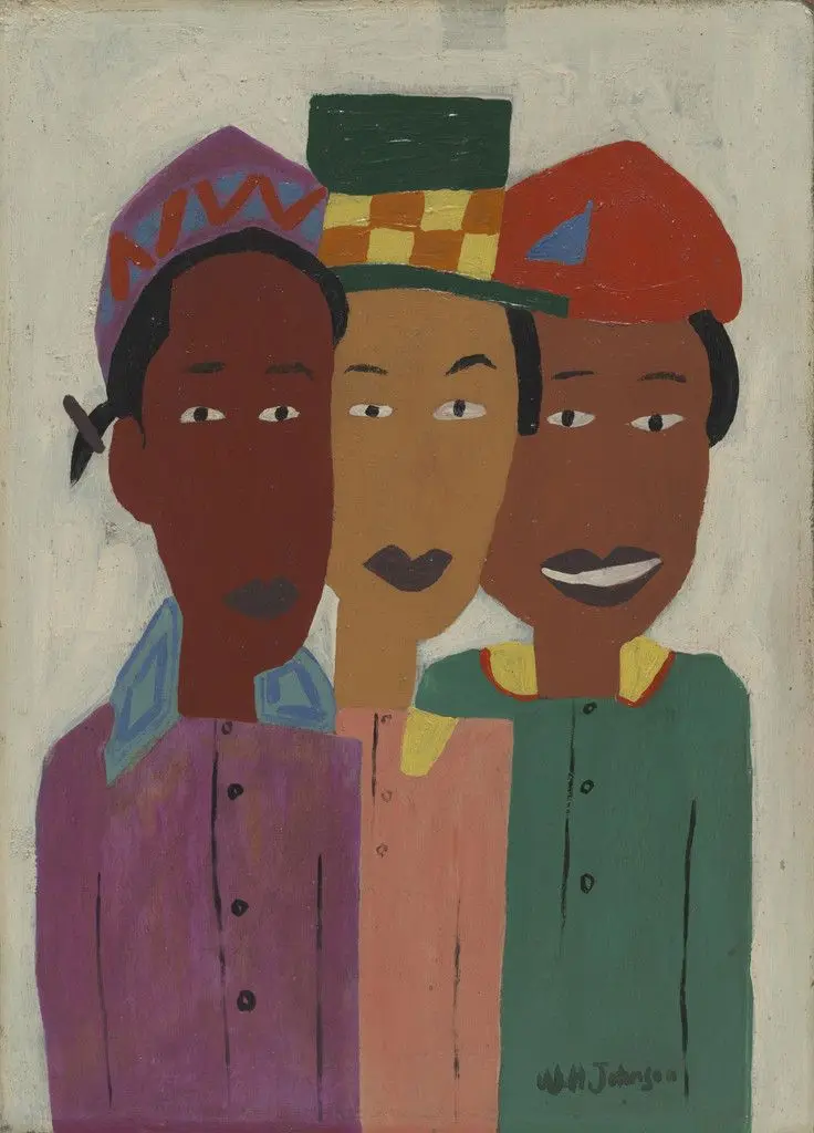 Children by William H. Johnson