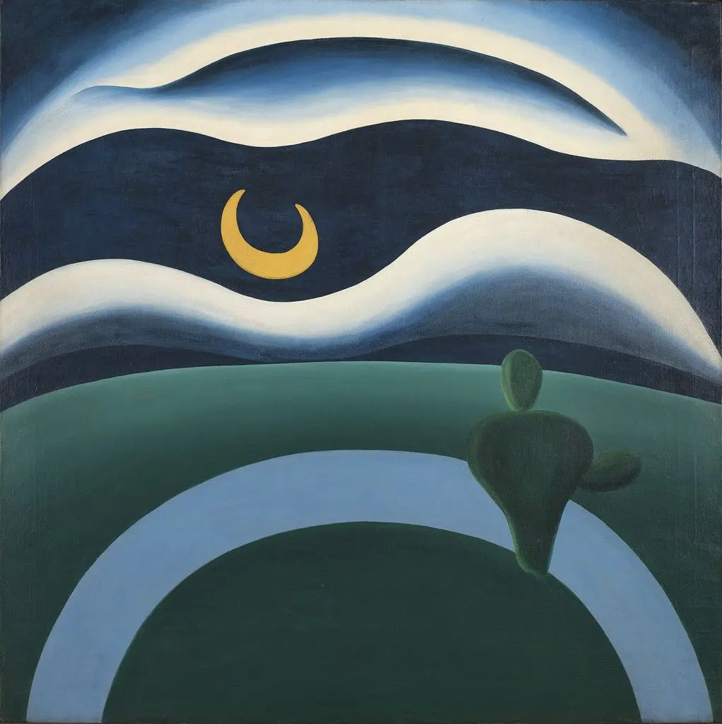 The Moon by Tarsila do Amaral
