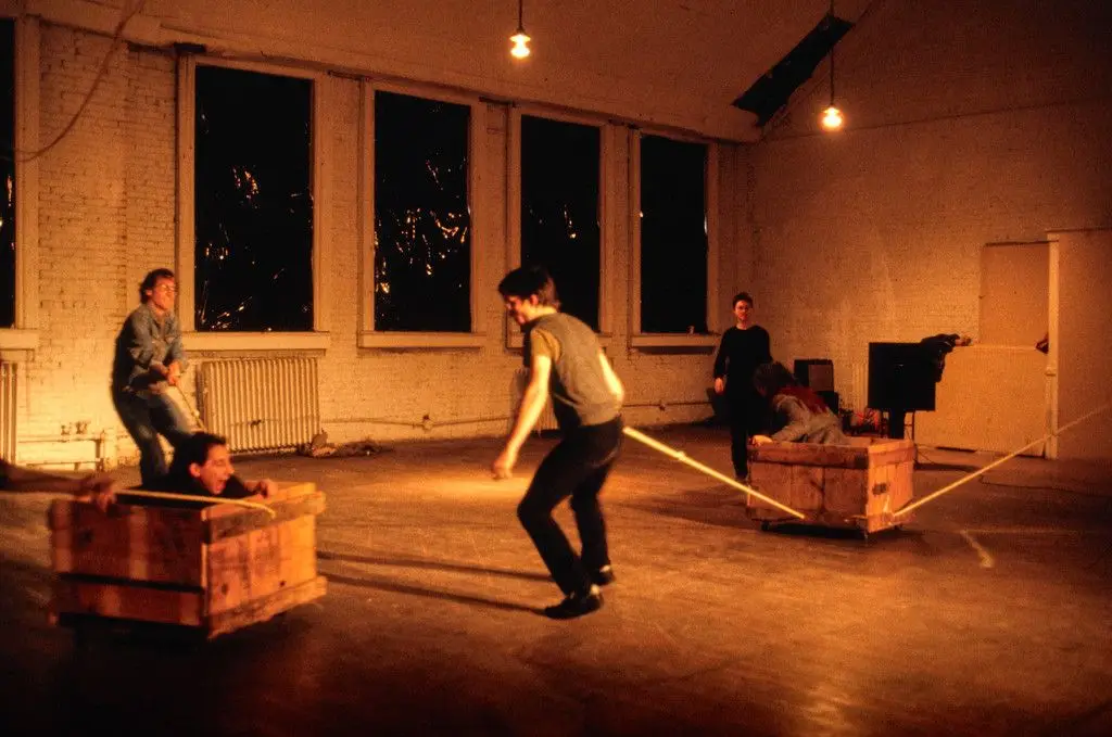 Roller Boxes by Simone Forti