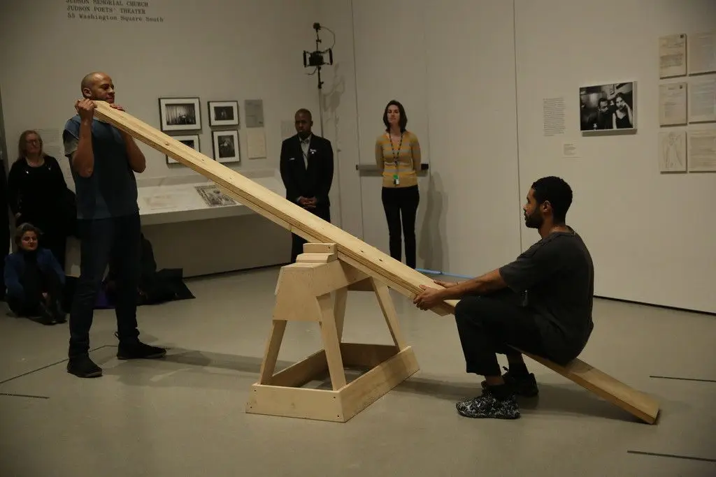 See Saw by Simone Forti