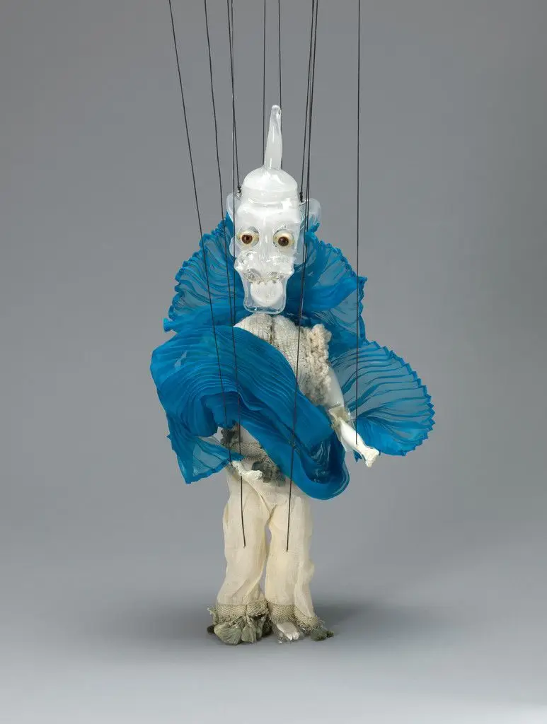 Cabaret Crusades: The Secrets of Karbala - Marionette #65 by Wael Shawky