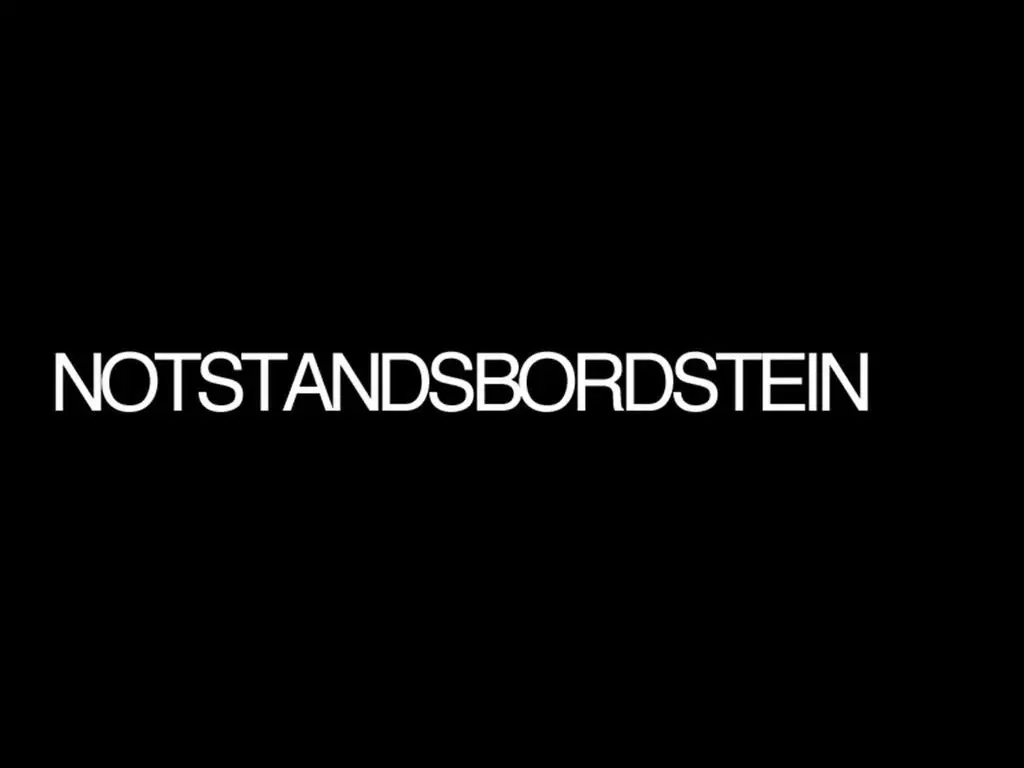 Notstandsbordstein by Wolf Vostell