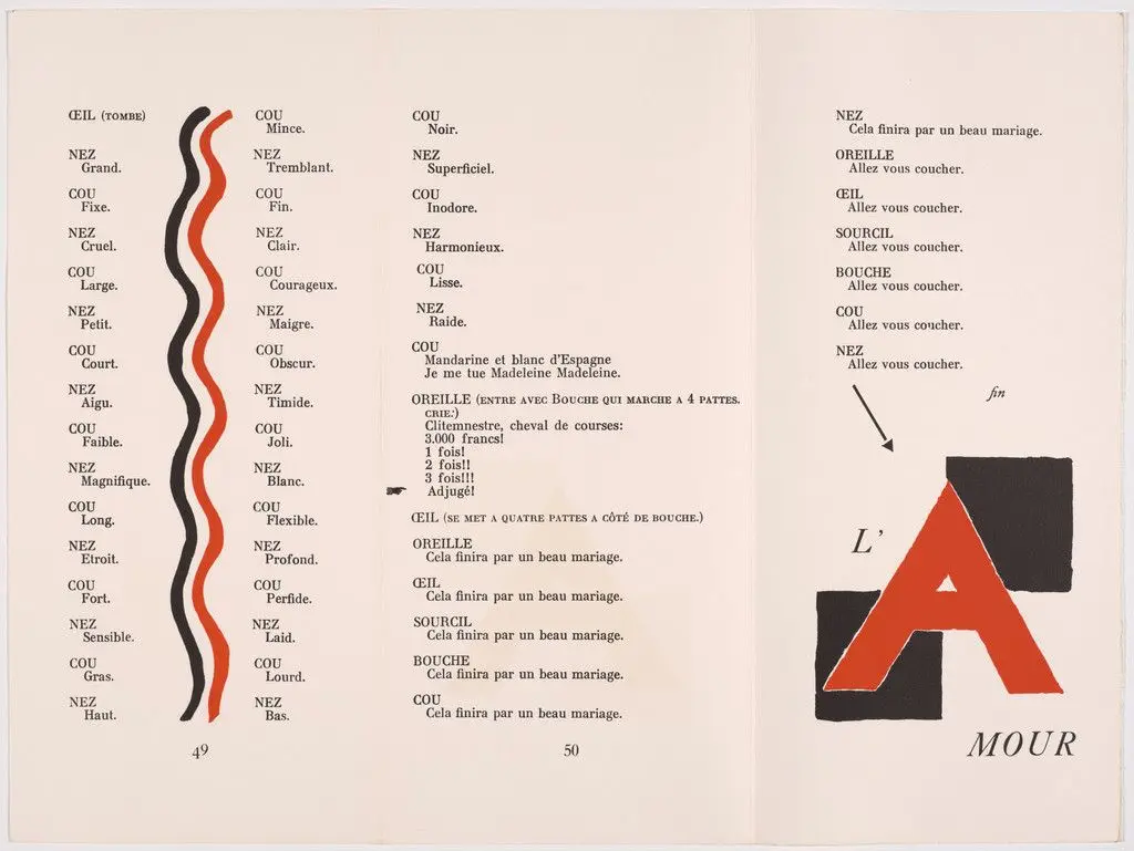 In-text plate (page 49) from Le Coeur à Gaz (The Gas Heart) by Sonia Delaunay