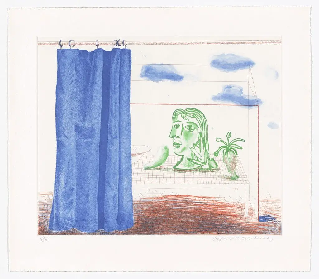 What Is This Picasso? from The Blue Guitar by David Hockney