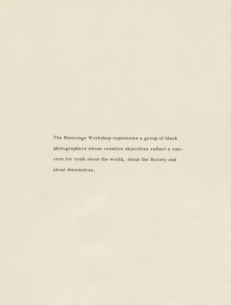 Kamoinge Workshop Portfolio Two by Kamoinge Workshop